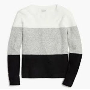 J. Crew | Colorblock Crewneck Sweater (L)